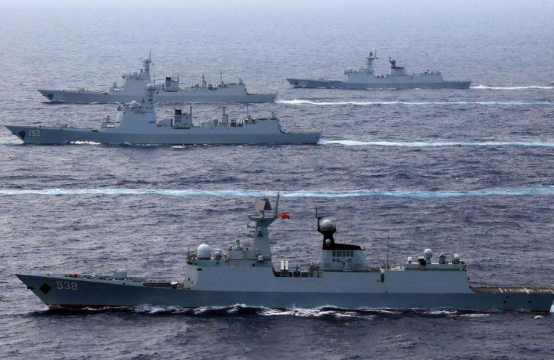 南海艦隊選用中神盾安檢機